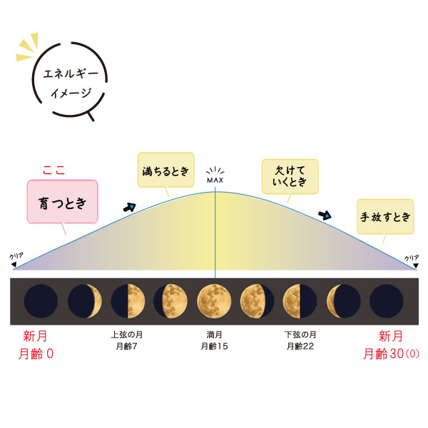 ムーンエプソムソルト 上弦の月の香り