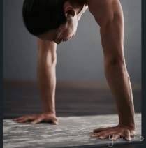 サダナ・ピラティス 8mm　グレイマーブル