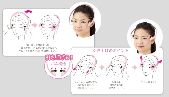 スッキリフレ こめかみ