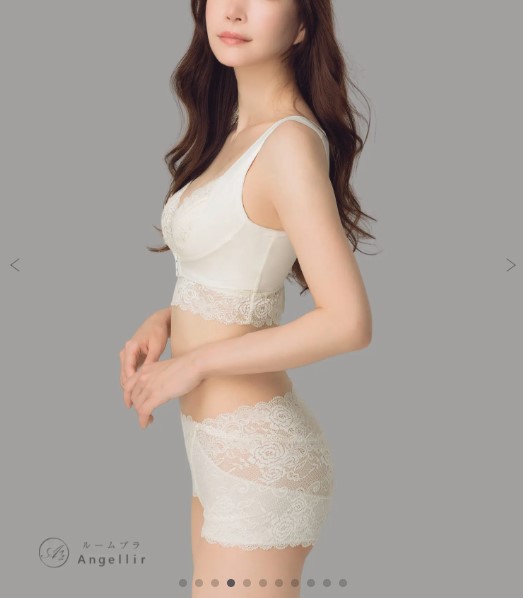 ふんわりルームブラ (カラー：バニラクリーム)