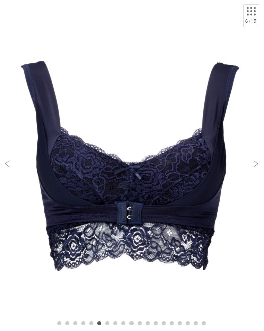 ふんわりルームブラ (カラー：ネイビー)